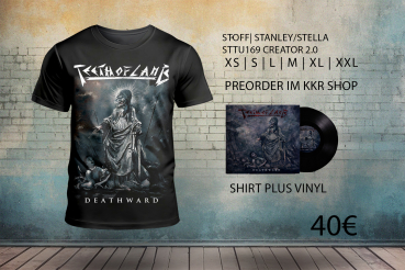KKR135 - Teeth Of Lamb "Deathward" Vinyl - Shirt Bundle